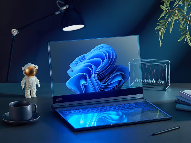 Lenovo's ThinkBook Transparent Display Laptop