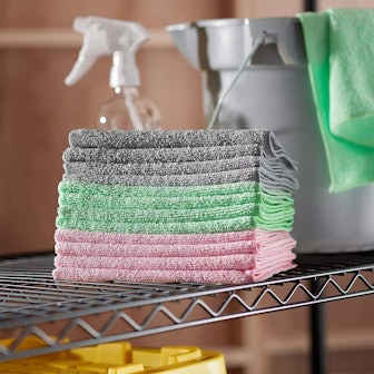Amazon Basics Microfiber Cleaning Cloths (24-Pack)
