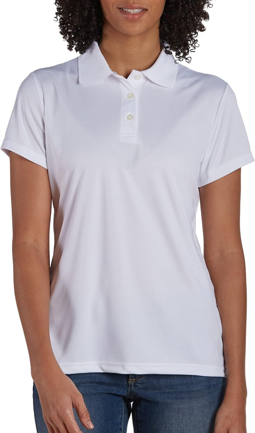 Hanes Moisture-Wicking Performance Polo Shirt