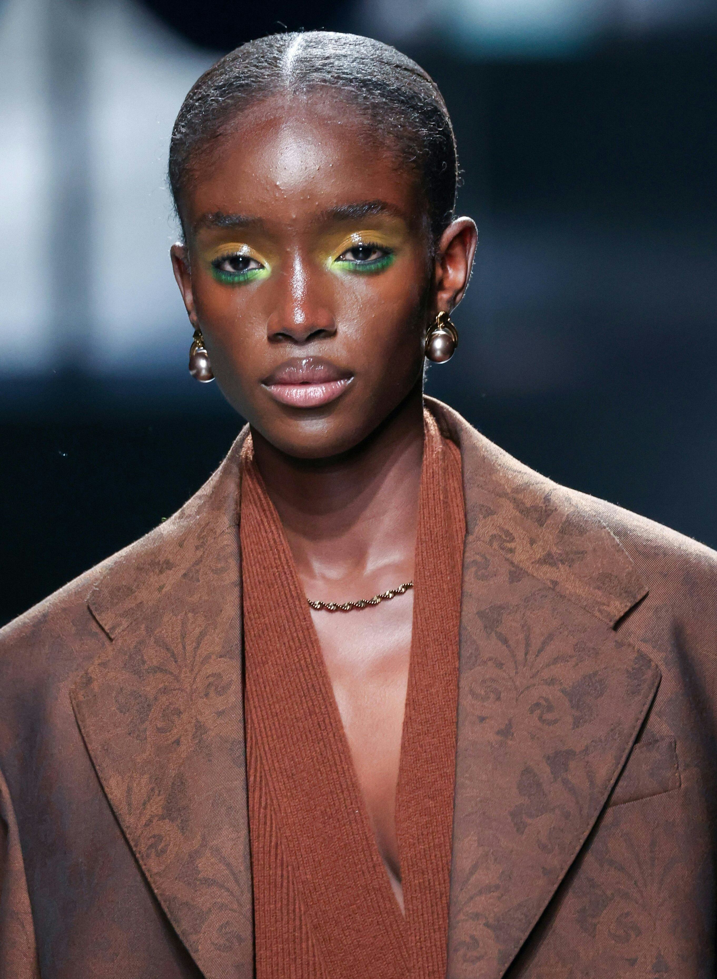 The Best Eye Makeup Looks From Milan Fashion Week Fall/Winter 2024
