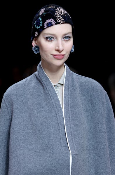 Giorgio Armani fashion show during the Milan Fashion Week Womenswear Fall/Winter 2024