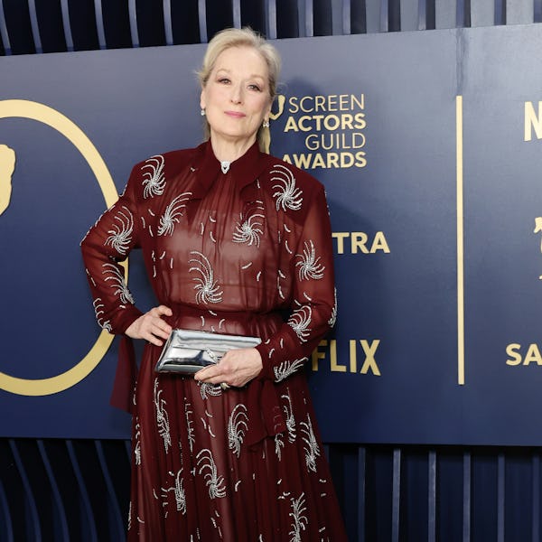 Meryl Streep attends the 30th Annual Screen Actors Guild Awards 