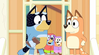 A scene from the trailer of 'Bluey' Season 3