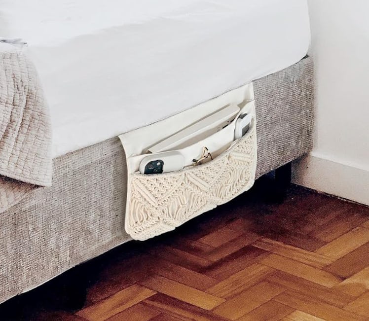 Mkono Macrame Bedside Caddy