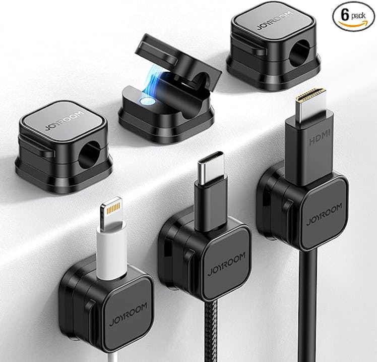 JOYROOM Magnetic Cable Clips (6-Pack)