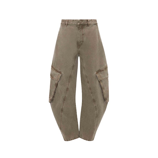 Twisted Cargo Trousers