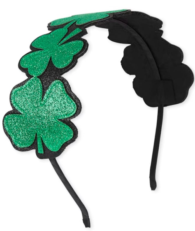 St. Patrick's Day Headband, a toddler st patricks day outfit accessory