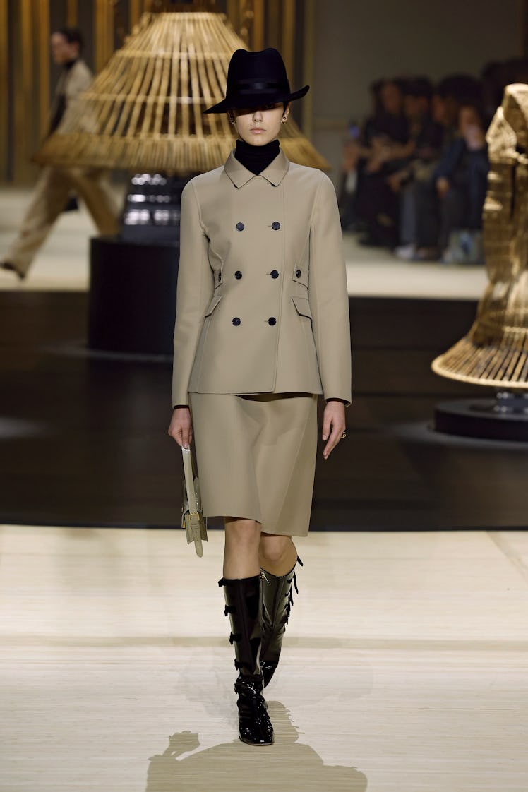 a look from dior fall 2024