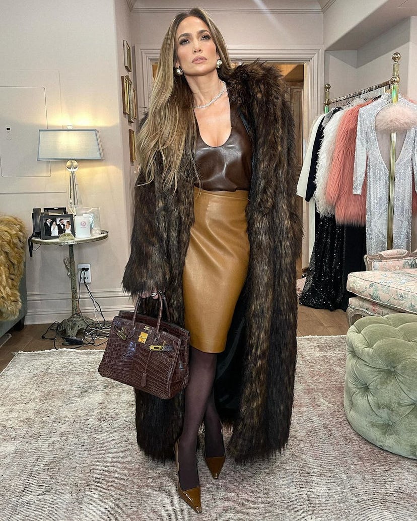 Jennifer Lopez in a photo posted to Instagram.
