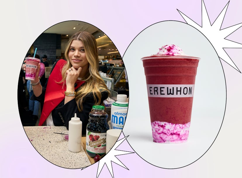 I tried Sofia Richie Grainge's cherry Erewhon smoothie.