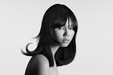 Zara hair care collection model