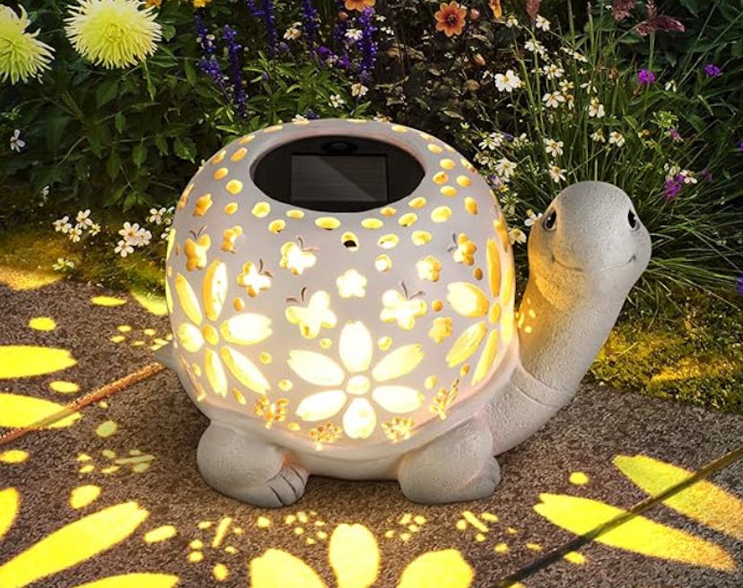 Leses Solar Lantern Outdoor Turtle