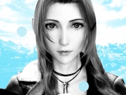 artwork of Aerith in Final Fantasy 7 Rebirth