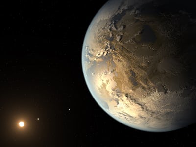 Kepler-186f artists depiction