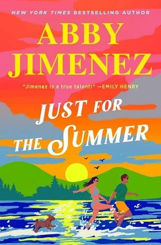 Cover of &lsquo;Just for the Summer&rsquo; by Abby Jimenez.