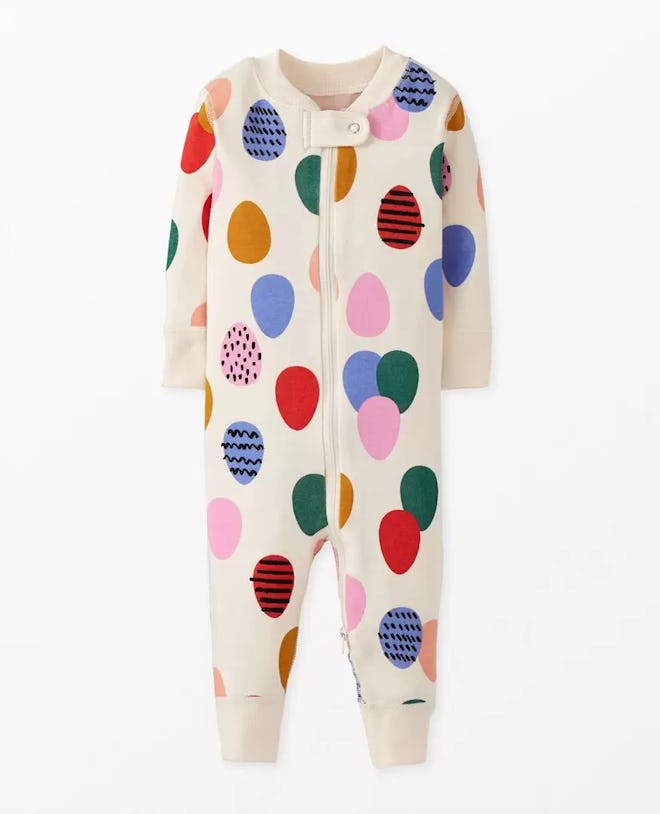 Baby Easter Print 2-Way Zip Sleeper, the cutest baby easter pajamas