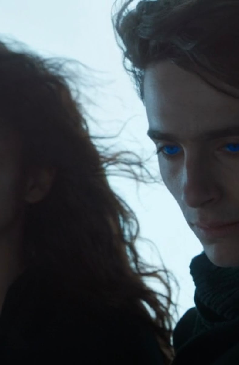 Zendaya and Timothée Chalamet in 'Dune: Part One'
