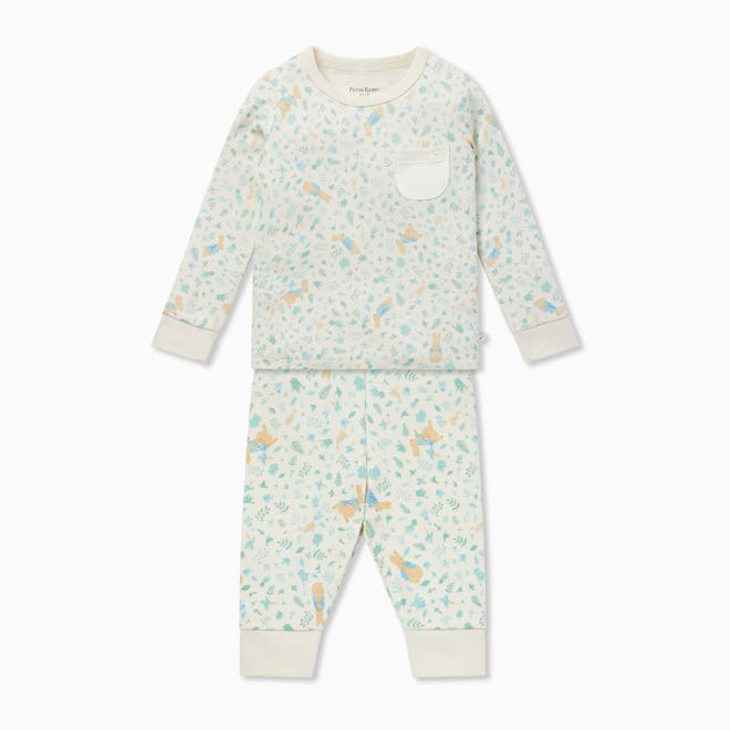 Peter Rabbit Pajama Set, the perfect Easter pajamas for babies.