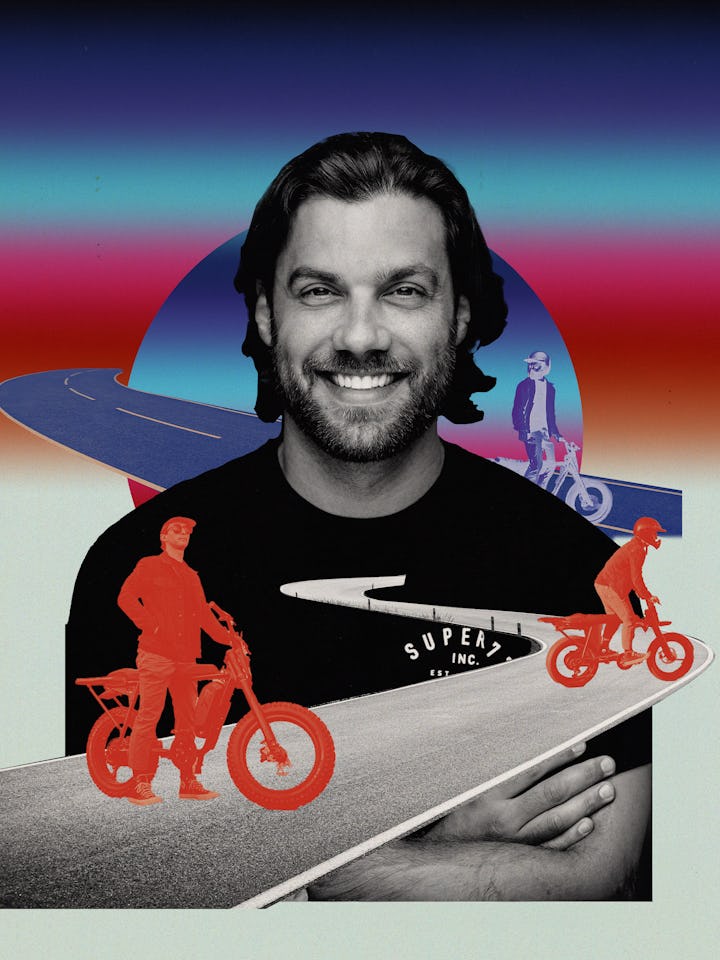 a portrait of Super73's Legrand Crewse, who discusses the e-bikes as a potential new avenue in the f...