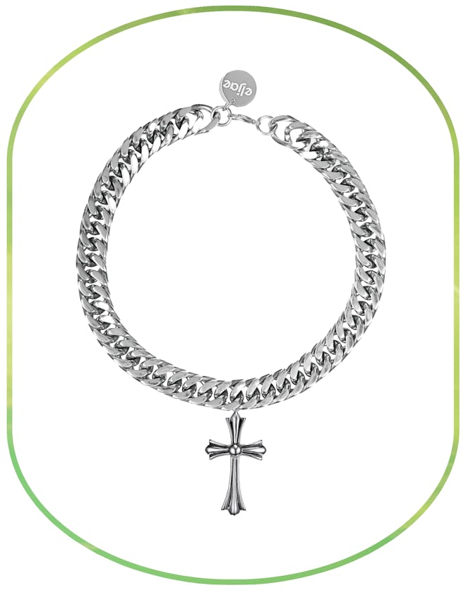 Eljae Chroma Cross Necklace