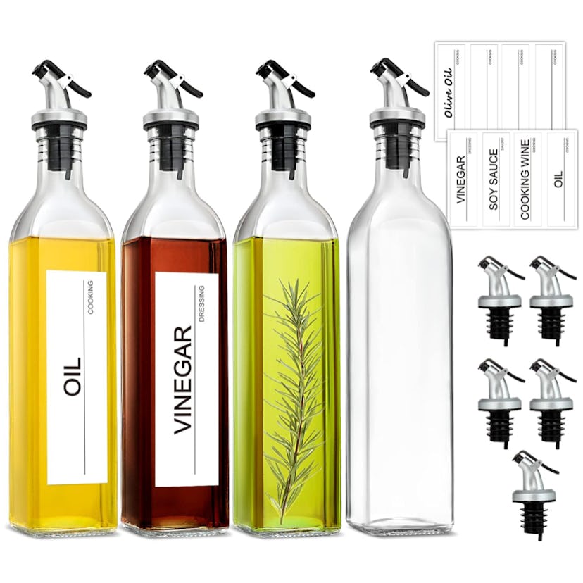 GMISUN Olive Oil Dispenser Bottle (4-Pack)