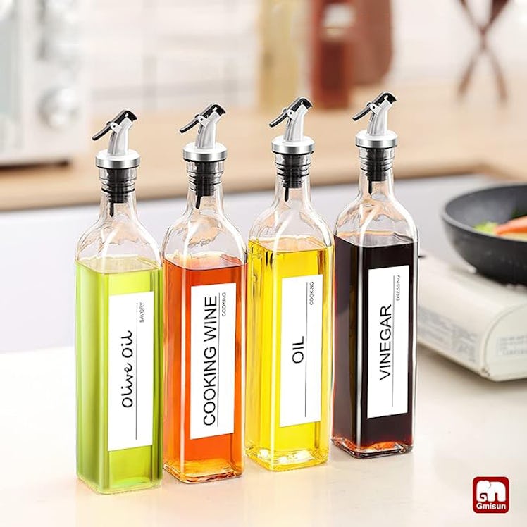 GMISUN Olive Oil Dispenser Bottle (4-Pack)