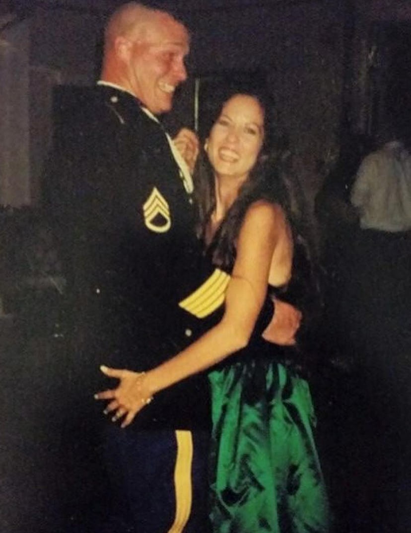 Kelsey Anderson's dad and mom. Screenshot via Instagram