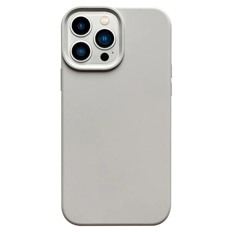 This gray phone case is the same shade as Hailey Bieber's Rhode Lip Case. 
