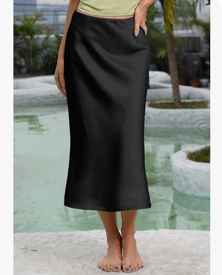 Modegal Elasticized Midi Skirt