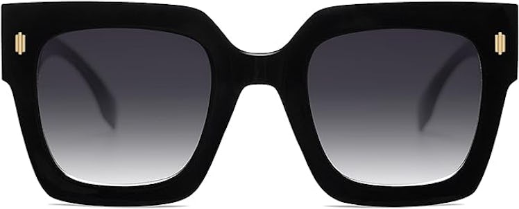 SOJOS Vintage Oversized Square Sunglasses