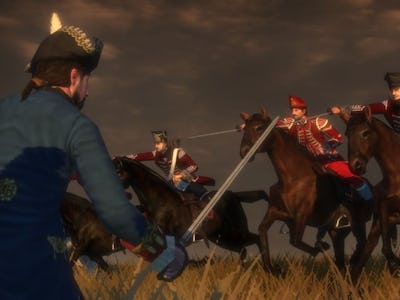 screenshot of cavalry units from Empire: Total War