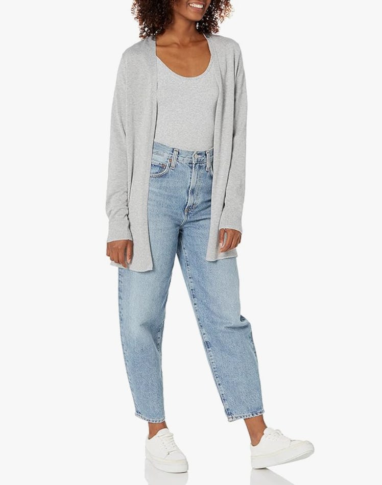 Amazon Essentials Lightweight Open-Front Cardigan Sweater