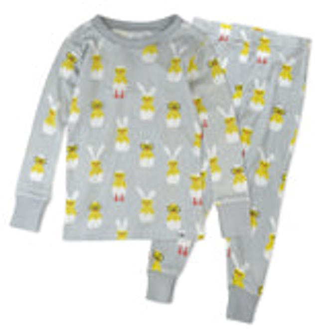 Cotton pajamas with baby chicks, the cutest easter 2024 pajamas for toddlers