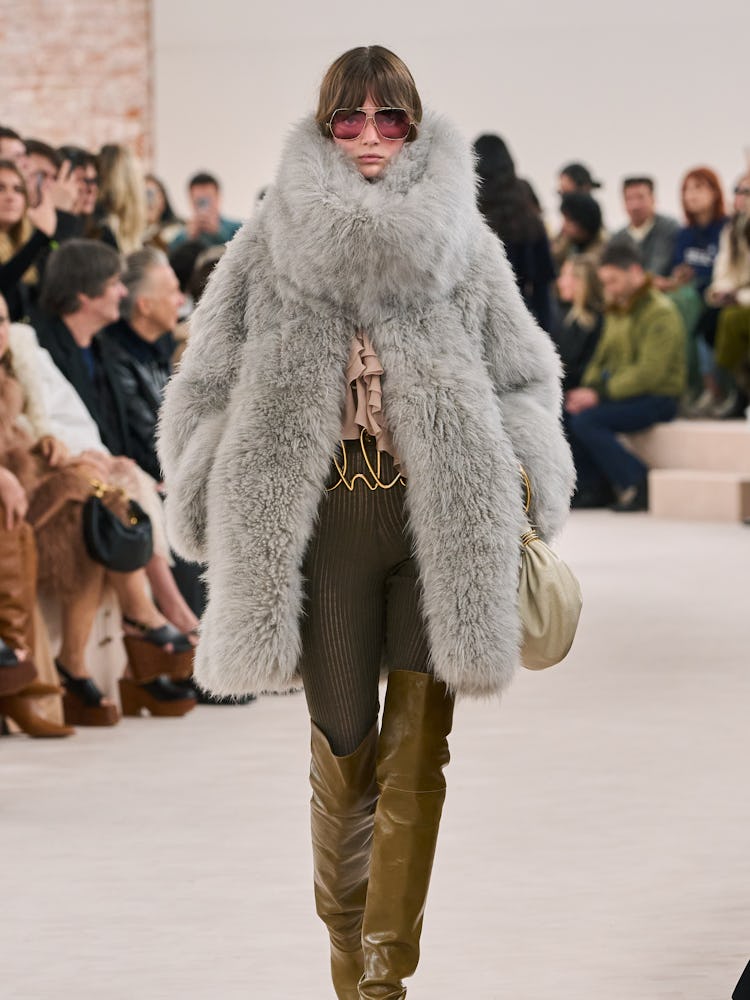 a look from Chloé's fall 2024 paris fashion week show collection