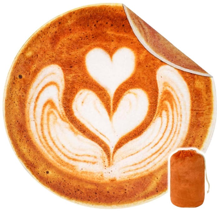 Bnuitland Love Coffee Latte Blanket