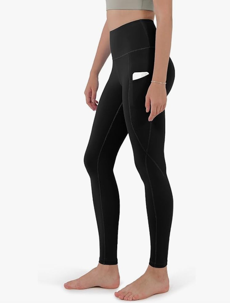 ODODOS High Waisted Yoga Leggings with Pockets