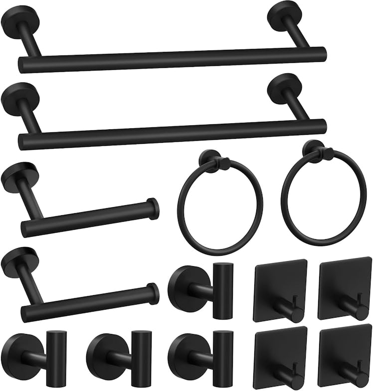 Lckppt Bathroom Accessories (14-Piece Set)