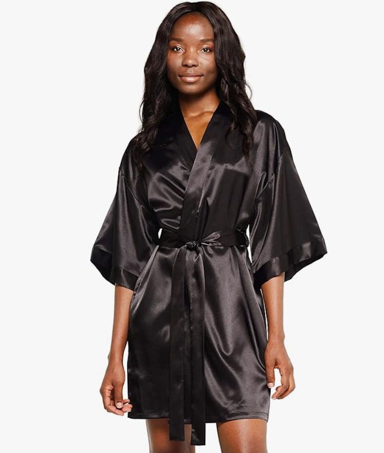 Turquaz Satin Robe