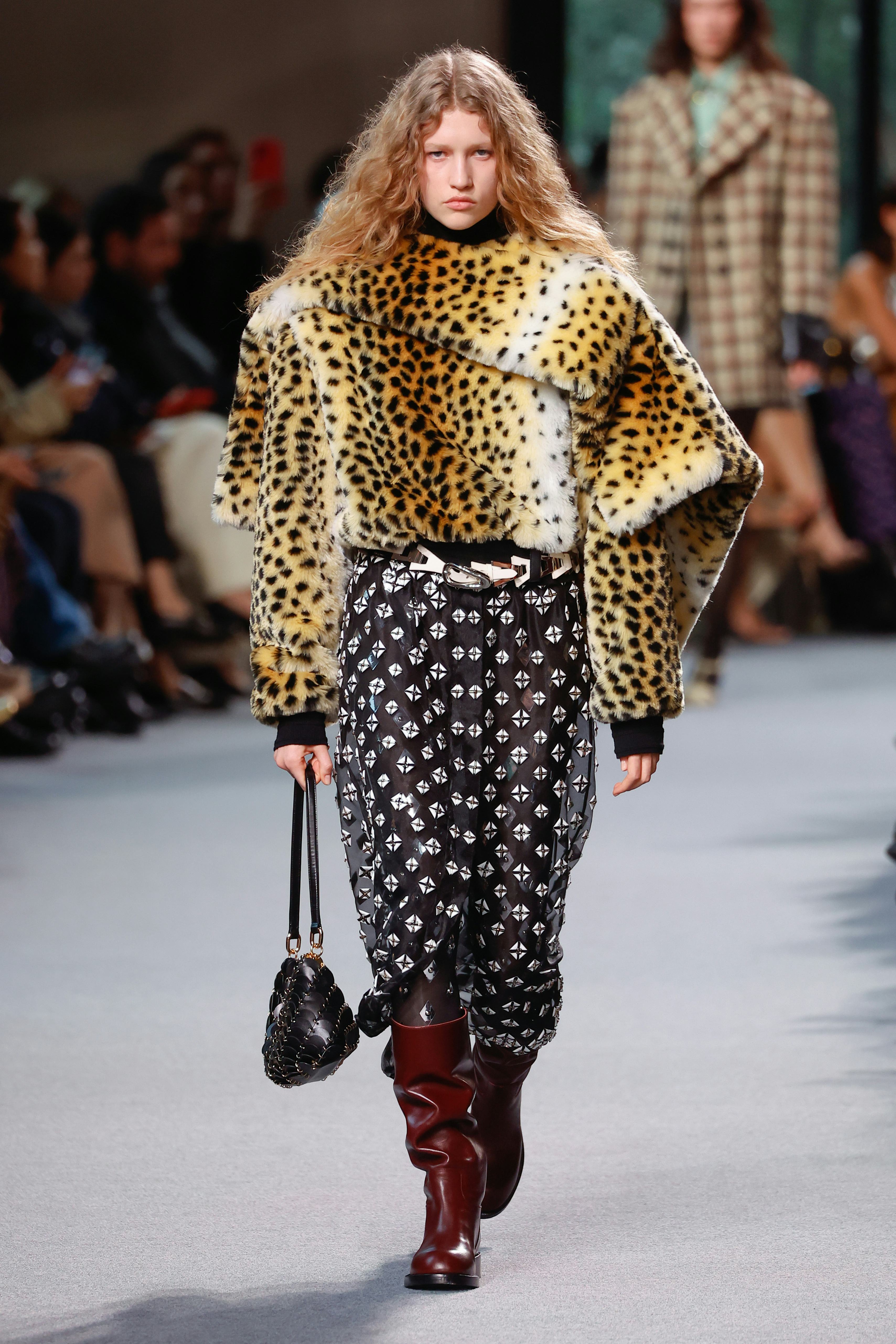 In Rabanne&rsquo;s World, Mixed Prints and Metal Shirts Are Perfectly Cozy