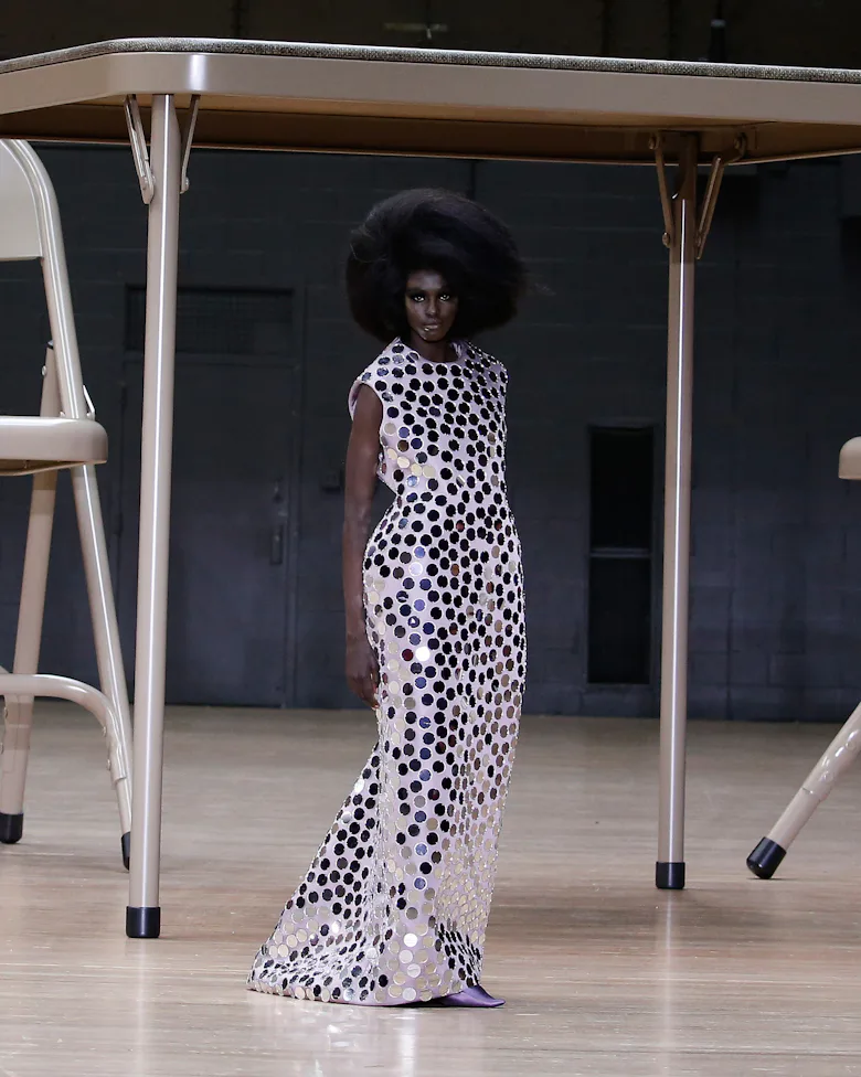 marc jacobs runway dress Blown Out Of Proportion At Marc Jacobs Fall 2024