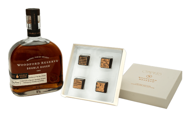 Double Oaked Bourbon & Compartés Limited Edition Chocolate Collection Bundle