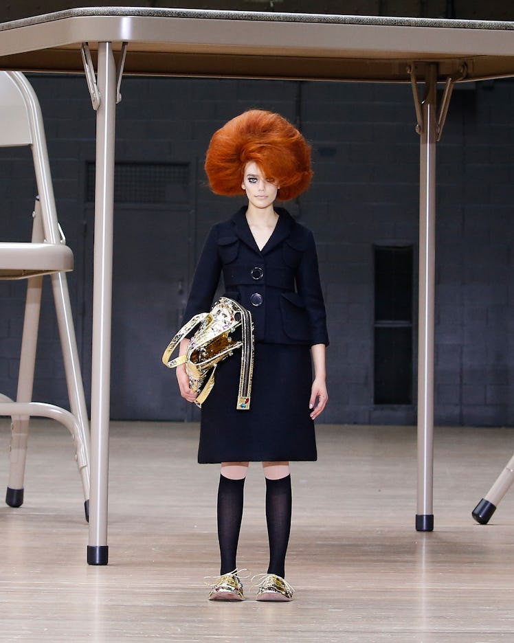 a look from marc jacobs fall 2024 runway show