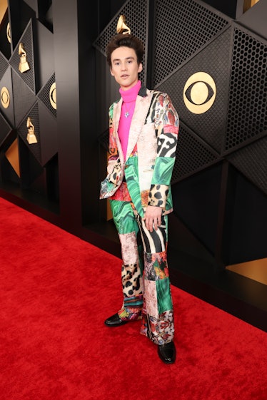 Jacob Collier arrives at The 66th Annual Grammy Awards, airing live from Crypto.com Arena in Los Ang...
