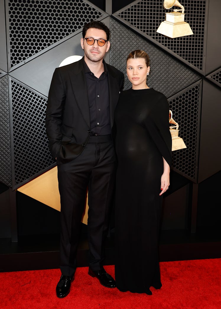  Elliot Grainge and Sofia Richie attend the 66th GRAMMY Awards at Crypto.com Arena on February 04, 2...