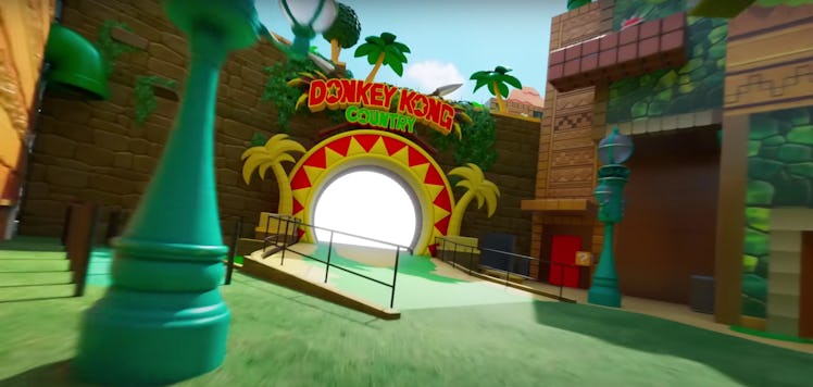 Universal Studios Japan is adding a Donkey Kong Country to their Super Nintendo World. 