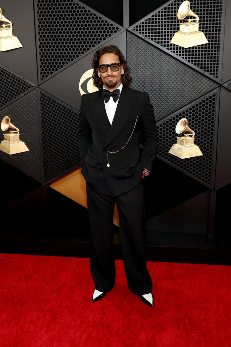 Maluma attends the 66th GRAMMY Awards at Crypto.com Arena on February 04, 2024 in Los Angeles, Calif...