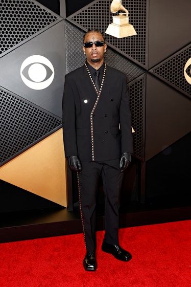  21 savage attends the 66th GRAMMY Awards at Crypto.com Arena on February 04, 2024 in Los Angeles, C...