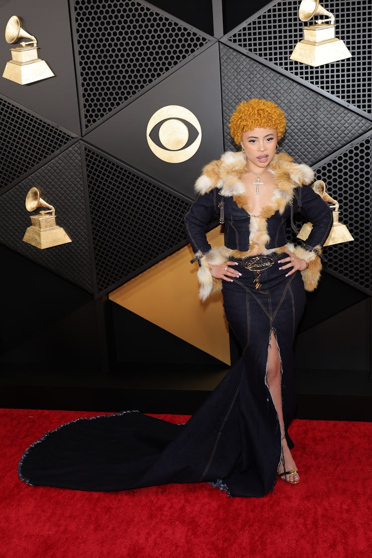 ce Spice attends the 66th GRAMMY Awards at Crypto.com Arena on February 04, 2024 in Los Angeles, Cal...