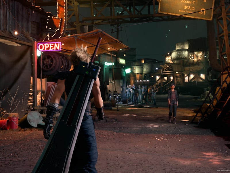 screenshot from Final Fantasy 7 Remake