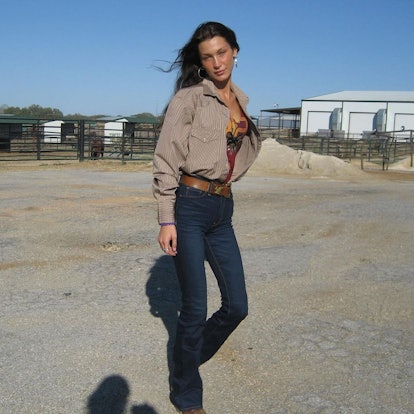 Bella Hadid Rewrites the Rules of Rodeo Style